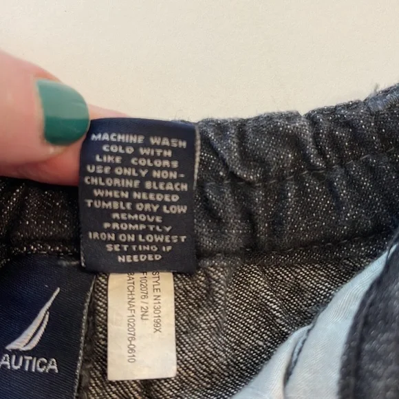 Nautica Baby Boy Jeans Size 12M EUC - Picture 7 of 9